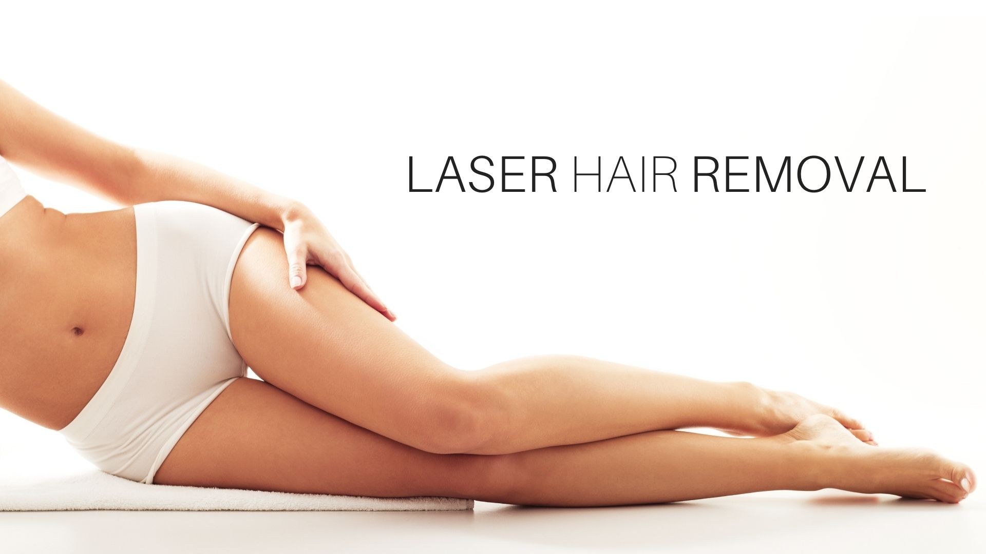 beautiful women legs with laser hair removal treatment at numa spa